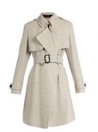 Leveson cashmere coat by Burberry at Matches