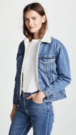 Levi  039 s Ex-Boyfriend Sherpa Trucker Jacket at Shopbop