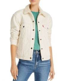 Levi  x27 s Ex-Boyfriend Sherpa-Lined Denim Trucker Jacket  Women - Bloomingdale s at Bloomingdales