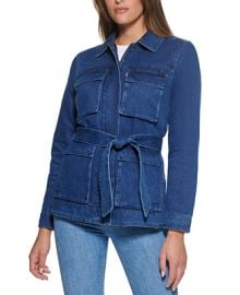 Levis Belted Cotton Utility Jacket  Reviews - Jackets  Blazers - Women - Macys at Macys