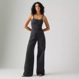 Levis Bustier Jumpsuit in Don t Cut Black at Levis