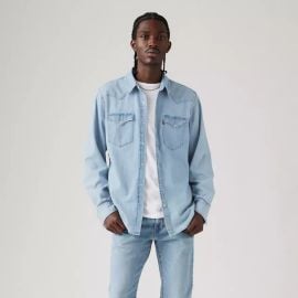 Levis Classic Western Standard Fit Shirt in Franklin Stonewash at Levis