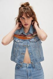 Levis Embroidered Xs Vest at Free People