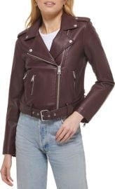 Levis Faux Leather Fashion Belted Moto Jacket at Nordstrom Rack