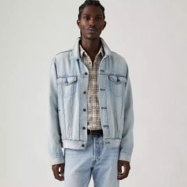 Levis Lightweight Trucker Jacket in Build A House at Levis