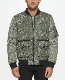 Levis Mens Diamond Quilted Utility Bomber Jacket  Reviews - Coats  Jackets - Men - Macys at Macys