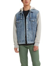 Levis Mens Hybrid Hoodie Trucker Jacket  Reviews - Coats  Jackets - Men - Macys at Macys