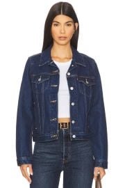 Levis Original Trucker In Clean Dark Authentic at Revolve