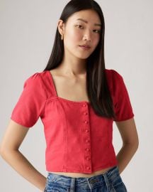 Levis Pascale Short Sleeve Blouse at Levis