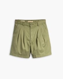 Levis Pleated Women s Trouser Shorts at Levis
