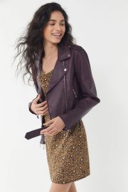 Levis Purple Moto Jacket at Urban Outfitters