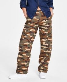 Levis Womens 94 Baggy Cotton High Rise Cargo Pants - Macys at Macys