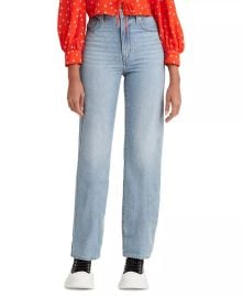 Levis Womens High-Waisted Straight Jeans  Reviews - Jeans - Women - Macys at Macys