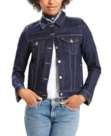 Levis Womens Original Cotton Denim Trucker Jacket - Macys at Macys