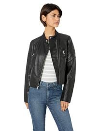 Levis faux leather jacket at Amazon