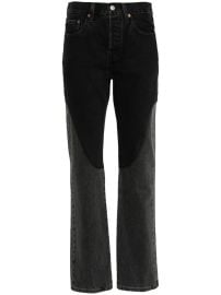 Levix27s 501 Original Chaps straight-leg Jeans Black at Farfetch