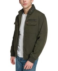 Levix27s Menx27s Twill Stand-Collar Jacket - Macyx27s at Macys
