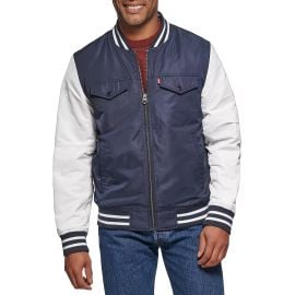 Levix27s Menx27s Varsity Bomber Jacket - JCPenney at JC Peney