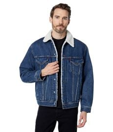 Levix27s Premium Vintage Fit Sherpa Trucker  com at Zappos