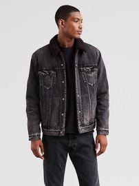 Levix27s X Justin Timberlake Sherpa Trucker Jacket - Grey Levix27s US at Levis