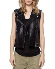 Lexy Deluxe Leather Vest by Zadig & Voltaire at Bloomingdales