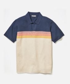 Liam Sweater Polo Marine Layer at Marine Layer