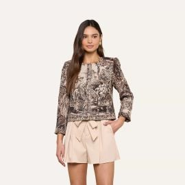 Lian Tapestry Jacket at L'Agence