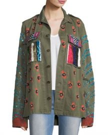 Libertine Love Embellished Army Jacket at Neiman Marcus