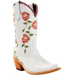 Liberty Black Vicky Floral Embroidered Boots at Walmart