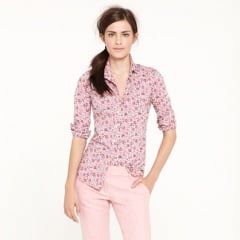 Liberty Perfect Shirt in D Anjo at J. Crew