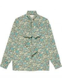 Liberty floral print blouse at Farfetch