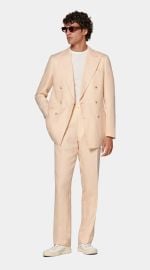 Light Pink Havana Suit in Linen Silk SUITSUPPLY US at Suitsupply