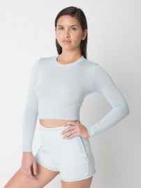 Lightweight Crop Sweater at American Apparel