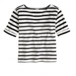 Lightweight terry tee in stripe at J. Crew