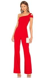 Likely Maxson Jumpsuit In Scarlet at Revolve
