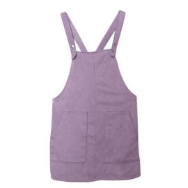 Lilac Pinafore dress at Forever 21