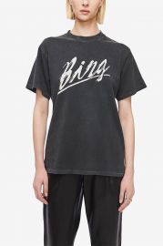 Lili Cotton Bing Tee by Anine Bing at Anine Bing