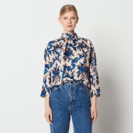 Liliane Silk Blouse by Sandro at Sandro