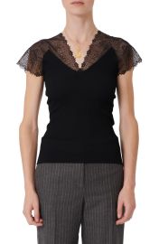 Lilio Lace Detail Top at Nordstrom