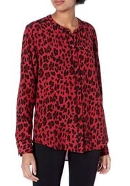 Lillian Leopard Print Blouse by Rails at Amazon