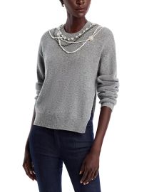 Lilliana Necklace Sweater at Bloomingdales