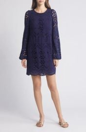 Lilly Pulitzer Alyna Long Sleeve Eyelet Dress at Nordstrom