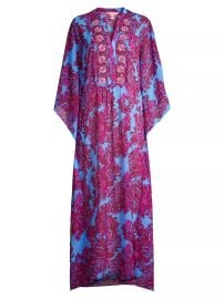 Lilly Pulitzer Julieta Floral Maxi Caftan at Saks Fifth Avenue