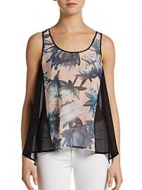 Lily Collage Tank by French Connection at Saks Off 5th