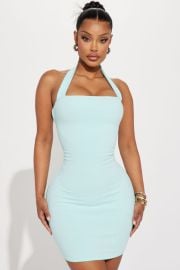 Lily Snatched Mini Dress - Mint Fashion Nova at Fashion Nova