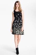 Lilys black feather print dress at Nordstrom at Nordstrom