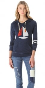 Lilys sail boat hoodie at Shopbop