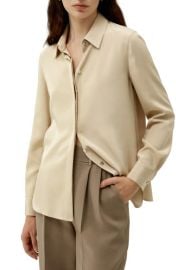 Lilysilk Graceful Button Up Silk Blouse at Nordstrom