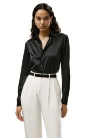 Lilysilk Tailored Button Down Silk Shirt at Nordstrom