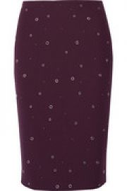 Lima grommet-embellished cady skirt at The Outnet